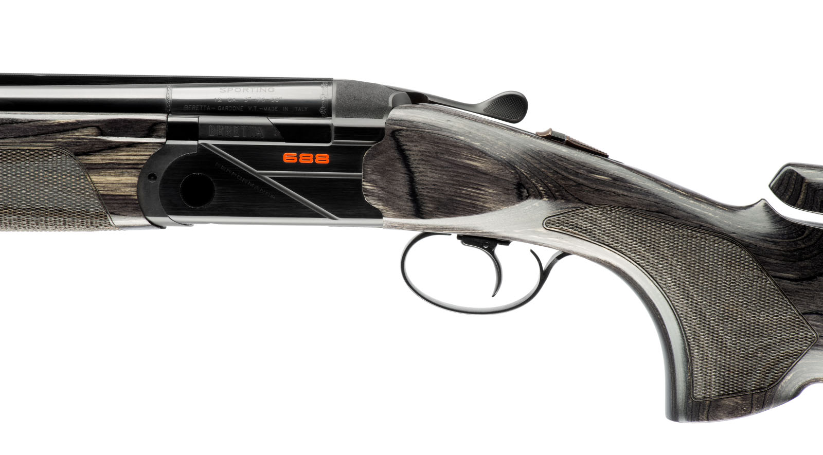 BERETTA 688 Black Sporting AS OCHP Rechts Laufschiene 10x8 LL76cm 12/76