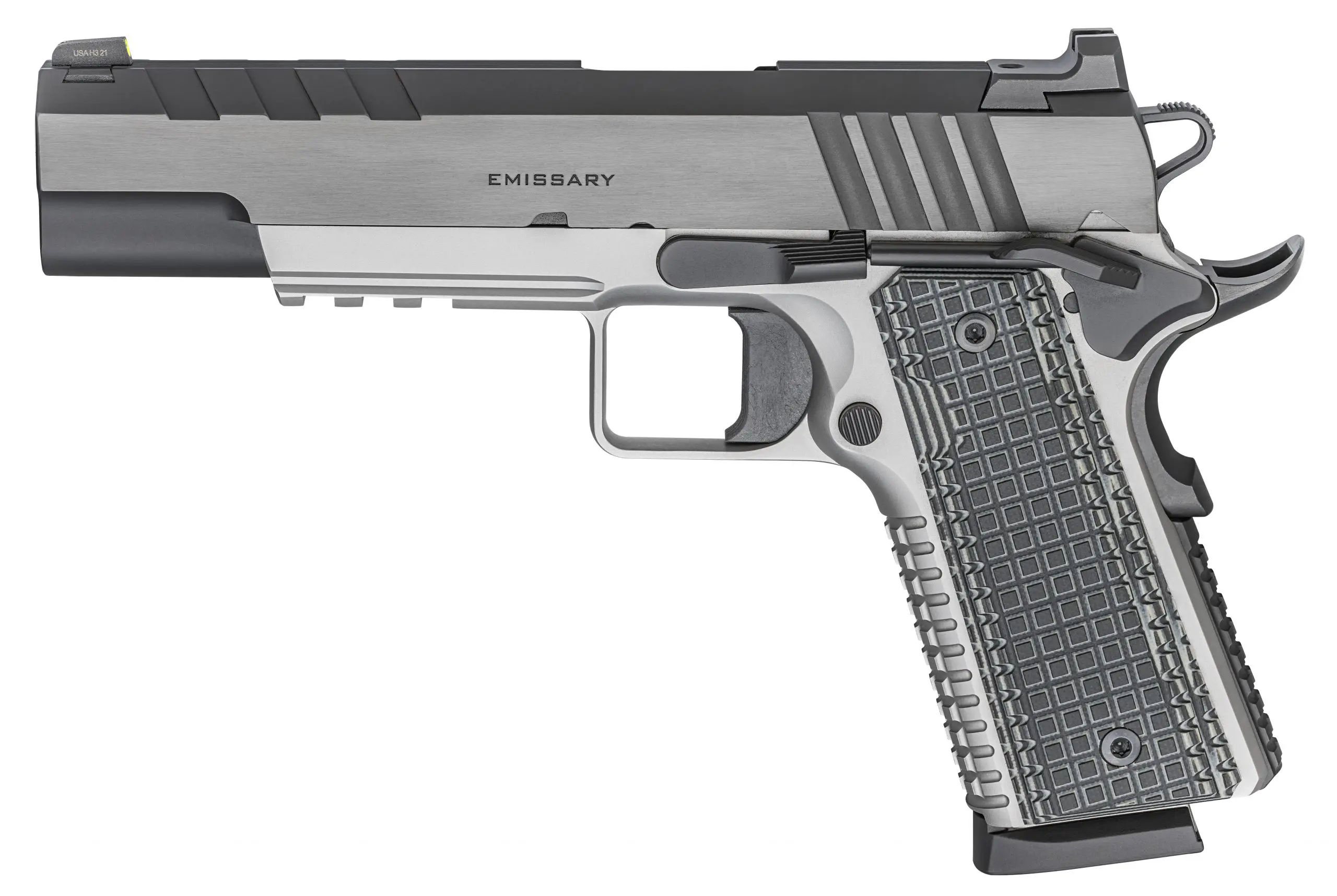 SPRINGFIELD Pistole 1911 Emissary 5,0" stainless .45 Auto