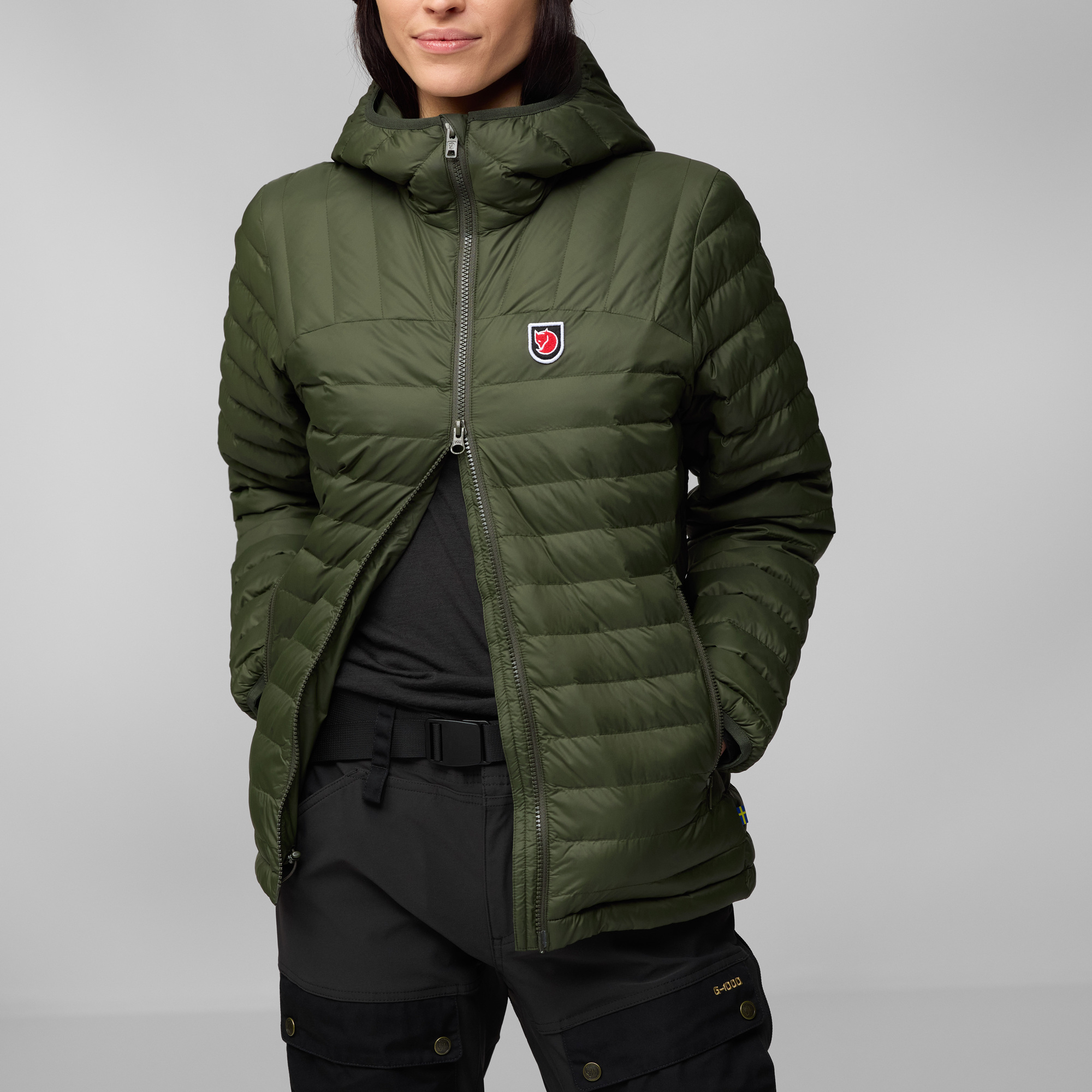 FJÄLL RÄVEN Expedition Lätt Hoodie W