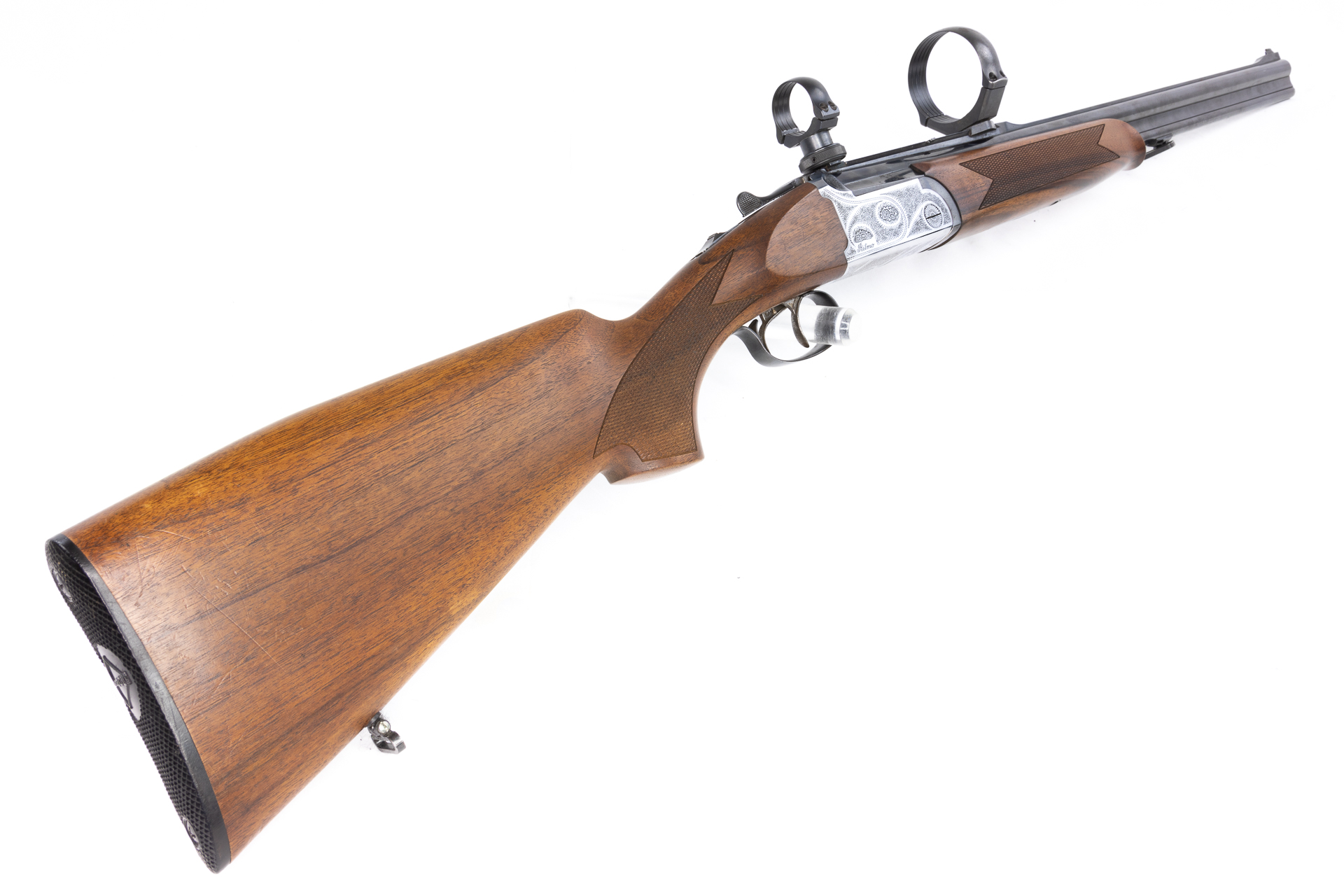 gebr. ZOLI Bockbüchsflinte Mod. Austro-Jagd, mit EAW Schwenkmontage, Zustand: Sehr gut, Kal. 20/76 .222 Rem.