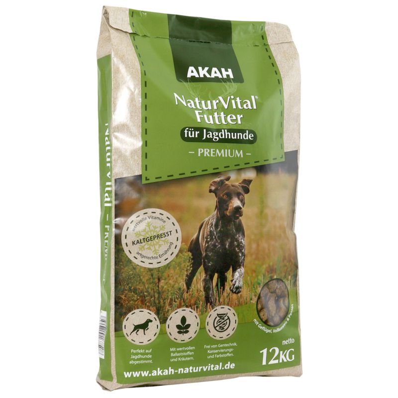 AKAH Naturvital Premium Hundefutter 12kg