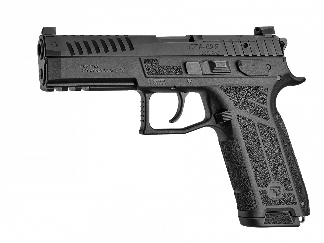 CZ P-09 Nocturne F OR Schwarz Omega Trigger System LL11,5cm 9mm Luger