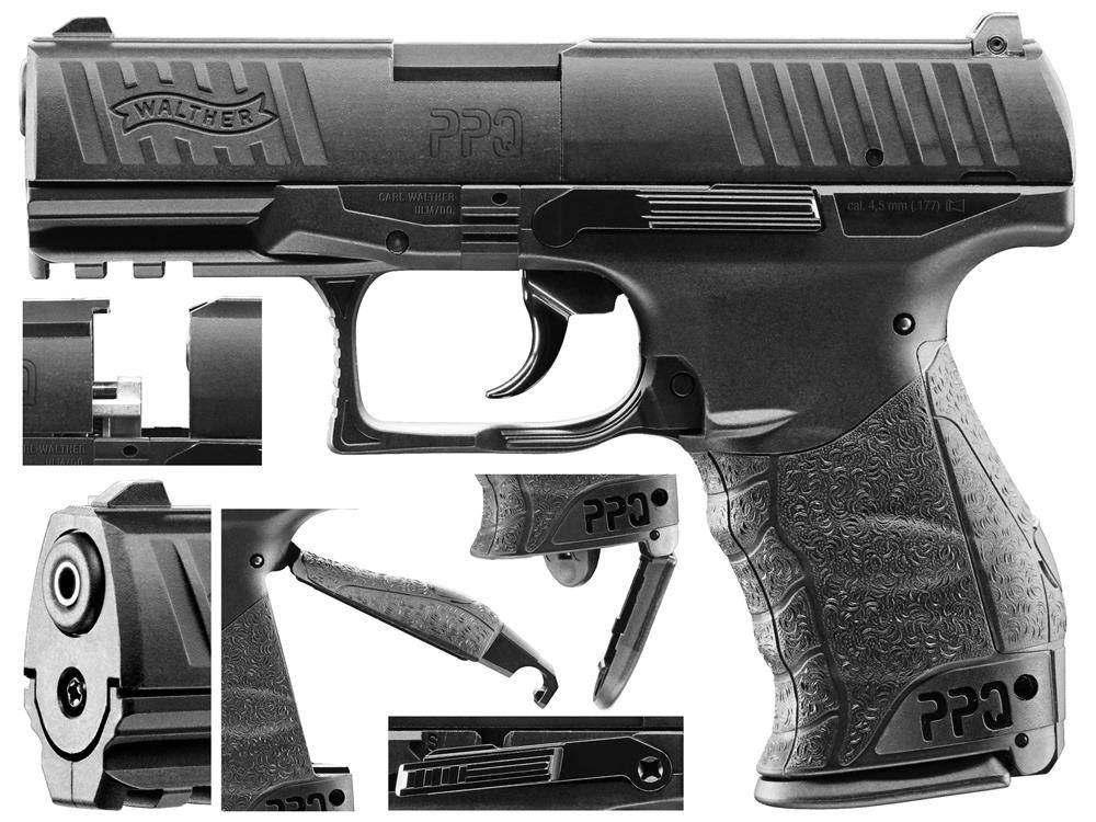 UMAREX Walther PPQ 8 Schuss, 4,5mm Diabolo