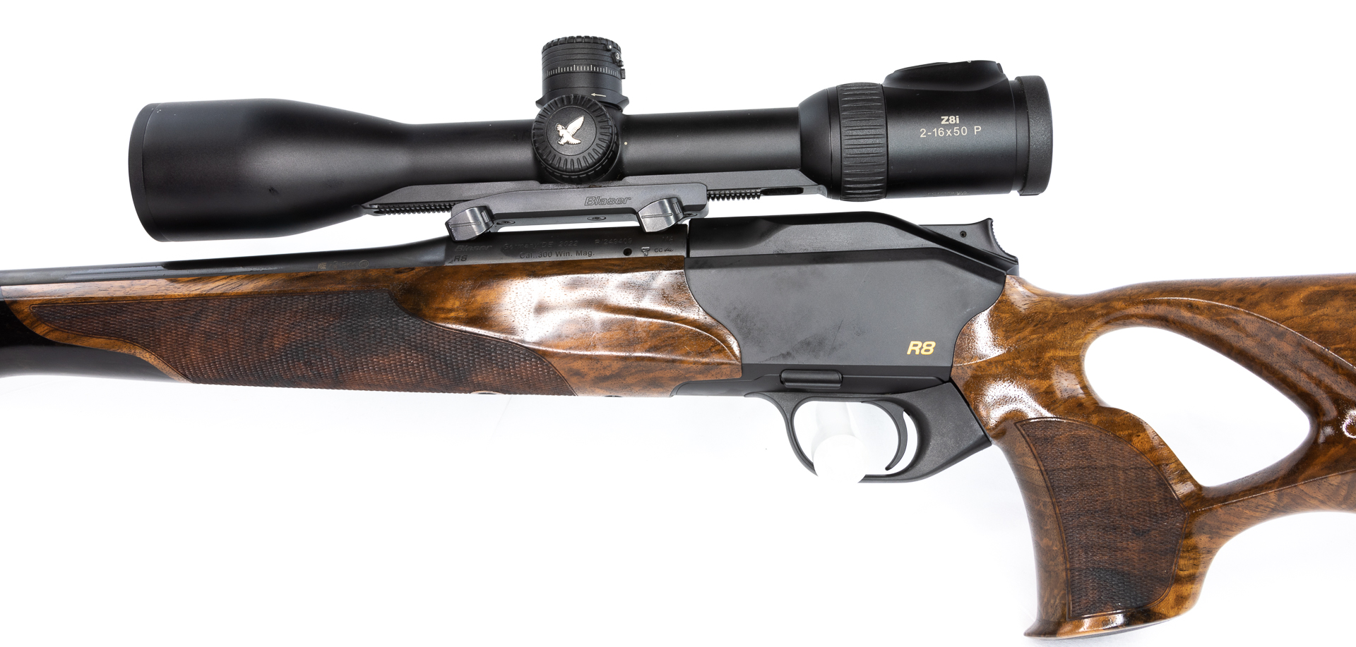 gebr. BLASER R8 Success HK7, LL55cm, M15x1 mit orig. SM montiertes SWAROVSKI Z8i 2-16x50SR Abs. 4A-I mit BTF und ROEDALE Titan Ti48, Zustand: Neuwertig - NPR: € 14.892,00